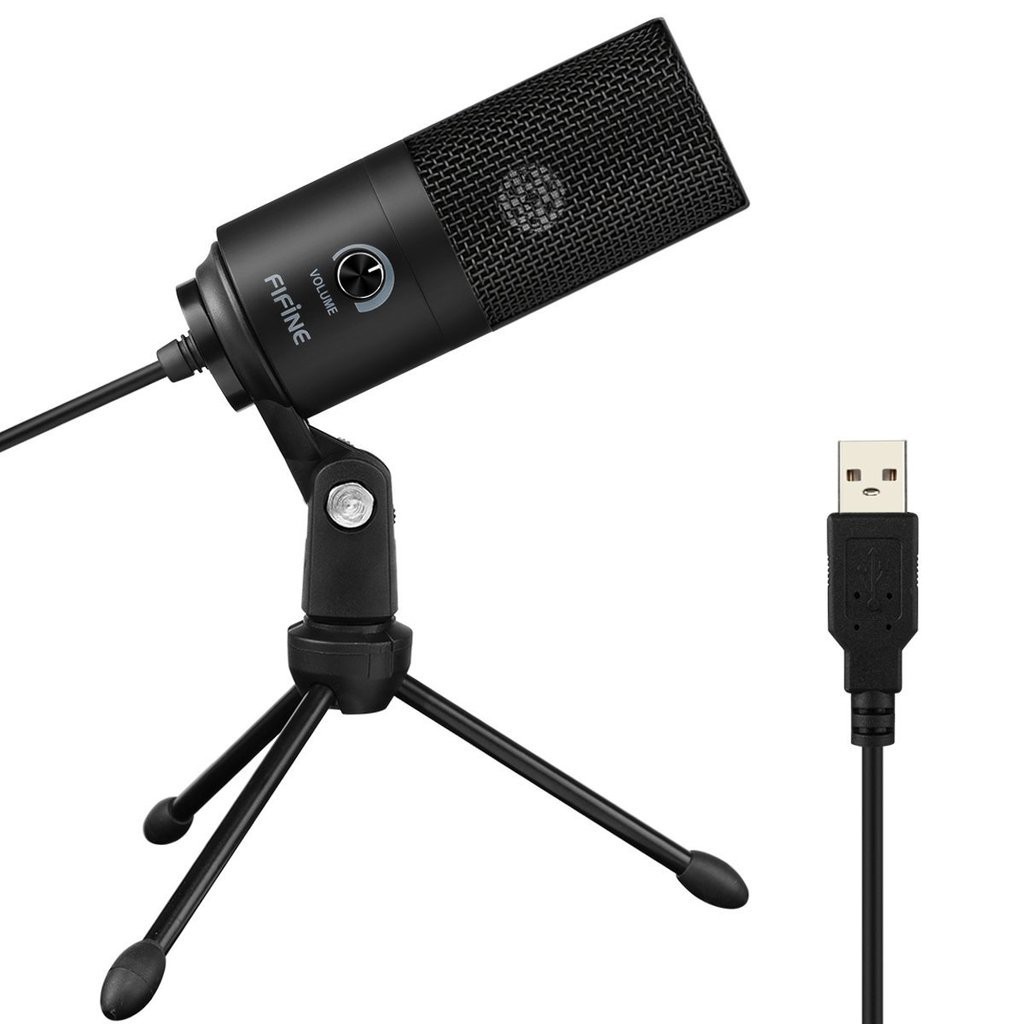 ไมโครโฟน FIFINE - K669 USB Microphone with Volume Dial รับประกันศูนย์