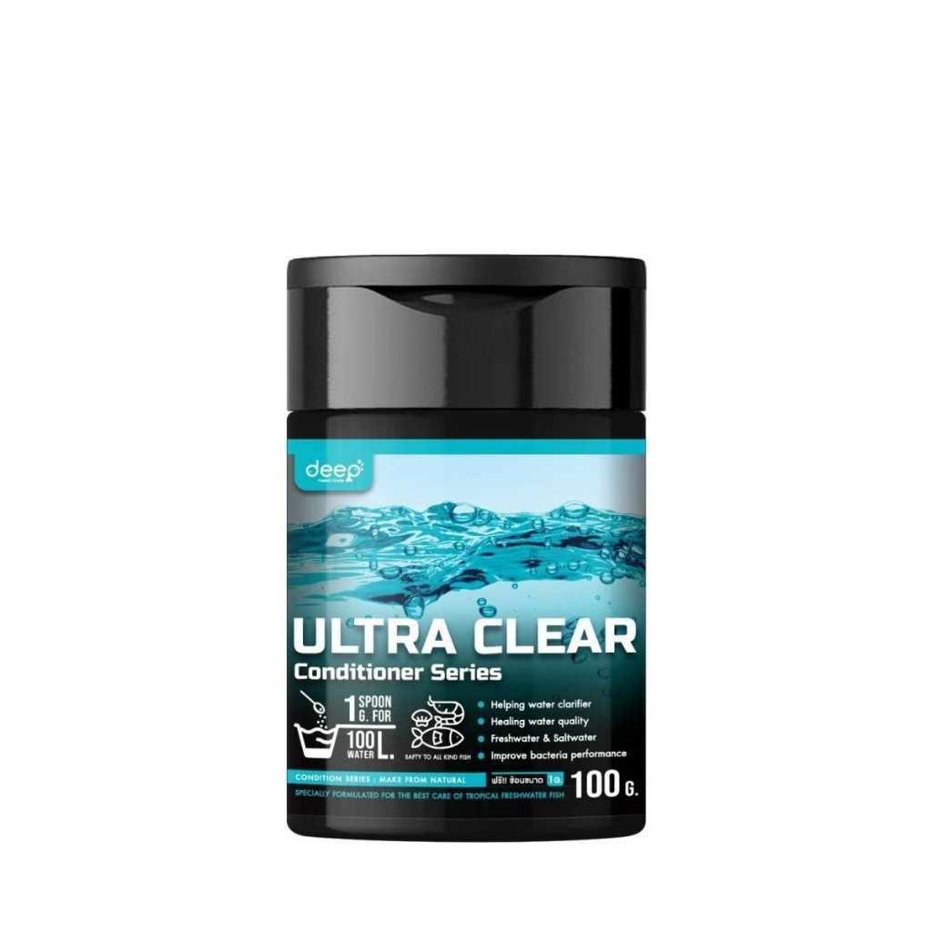 Deep Biotech Ultra Clear จับตะกอน ทำน้ำใส ด้วยออร์แกนิค