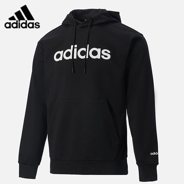 【พร้อมส่ง】ของแท้ Adidas เสื้อกันหนาว มีฮู้ด พิมพ์ลายโลโก้ 100% สําหรับผู้ชาย