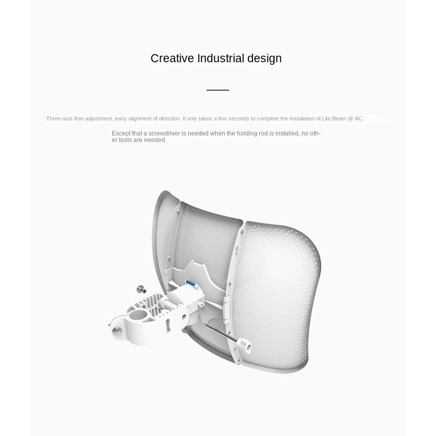 Ubnt สะพานตาข่ายไร้สาย ระยะไกล 5G LBE-5AC-Gen2   LiteBeam AC Gen2 Wireless CPE มาตรฐาน AC 5GHz เสา 23dBi ส่งสัญญาณแบบทิศทาง 30องศา - รูปที่ 4