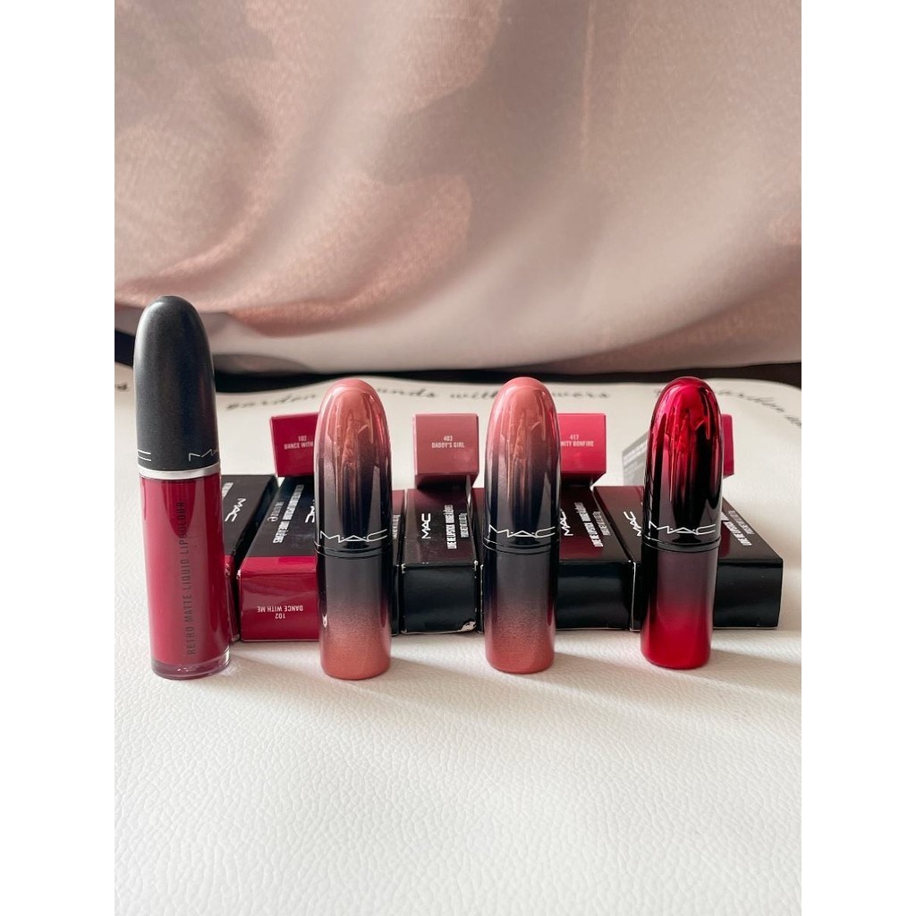 ♞ของแท้MAC Gradient Color Bullet ลิปสติก 403 417 419 ลิปกลอส 102
