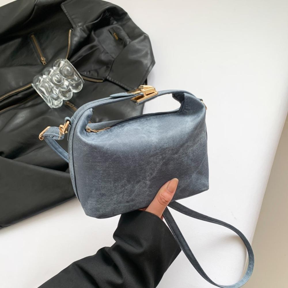 กระเป๋าสะพายไหล่สไตล์อินเทรนด์ ทำจากหนังPU ใช้งานได้ในทุกวัน - รูปที่ 5