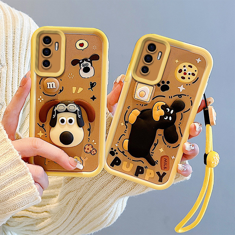 เคส vivo v23e /vivo y75 เคสโทรศัพท์มือถือ ลายการ์ตูนตาสวรรค์ 3D สําหรับ vivo v23e /vivo y75