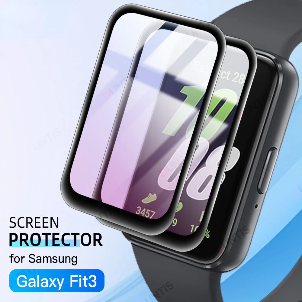 ฟิล์มกันรอยหน้าจอ ทรงโค้ง 3D แบบเต็มจอ สําหรับ Samsung Galaxy Fit 3 Fit3 Ultra-HD