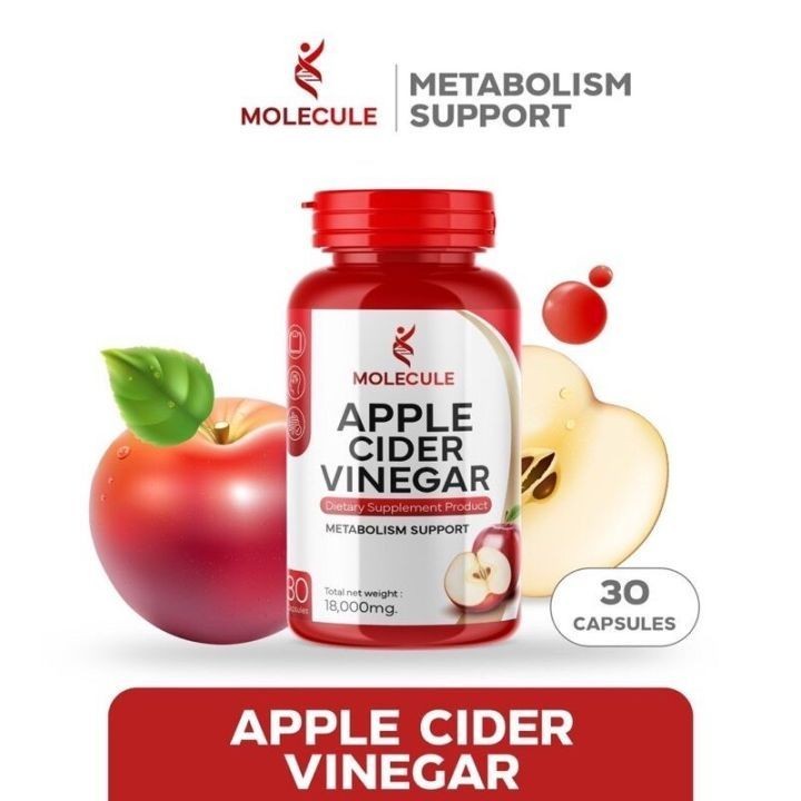 MOLECULE APPLE CIDER VINEGAR &amp; MULTI C MIX แอปเปิ้ลไซเดอร์ โมเลกุลแอปเปิ้ลไซเดอร์ วีเนก้าร์ วิตามินซี แบบเม็ด