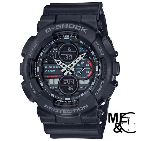 CASIO G-SHOCK GA-140-1A1DR ของแท้ มือหนึ่ง ประกันศูนย์ CMG