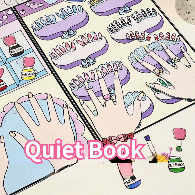 หนังสือการ์ตูนแคนดี้ มายเมโลดี้ เงียบสงบ หนูแฮมสเตอร์ เพนกวิน กระดาษ บ้านตุ๊กตา ไข่ ปาร์ตี้ แต่งตัว สติกเกอร์ สําหรับผู้หญิง เด็ก คลายเครียด ของเล่น