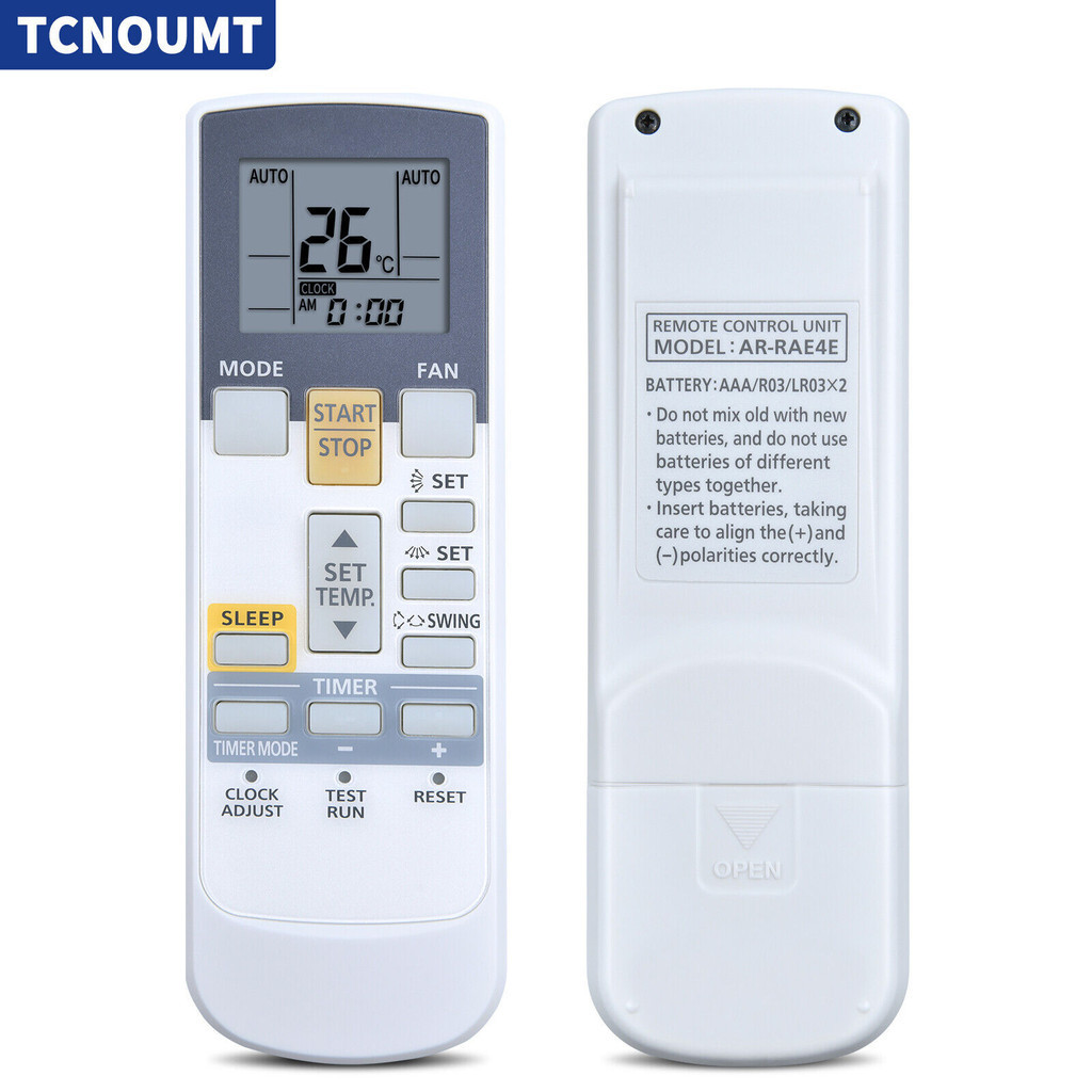 รีโมทคอนโทรลสําหรับ FUJITSU AC เครื่องปรับอากาศ AR-RAE4E AR-RAE7E AR-RAH2E
