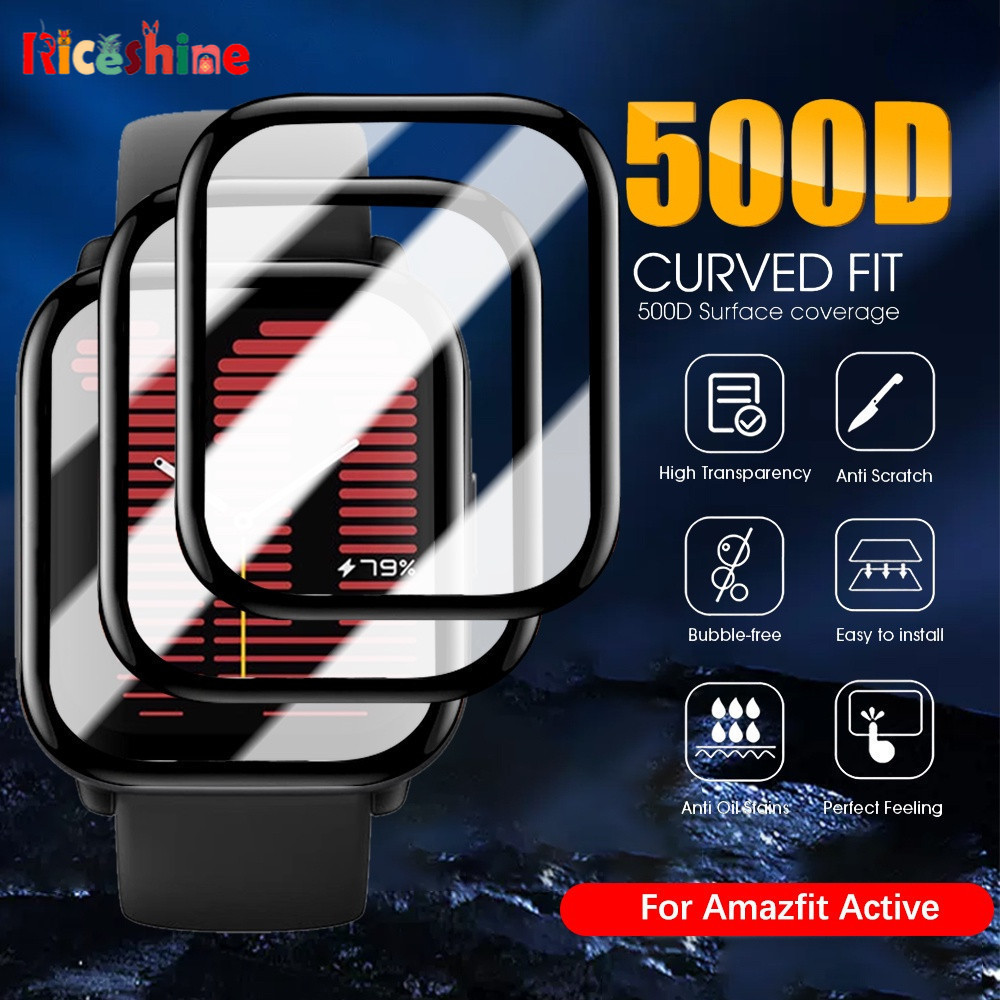 [Serendipity] ฟิล์มกระจกนิรภัยกันรอยหน้าจอ กันน้ํามัน สําหรับ Amazfit Bip 5