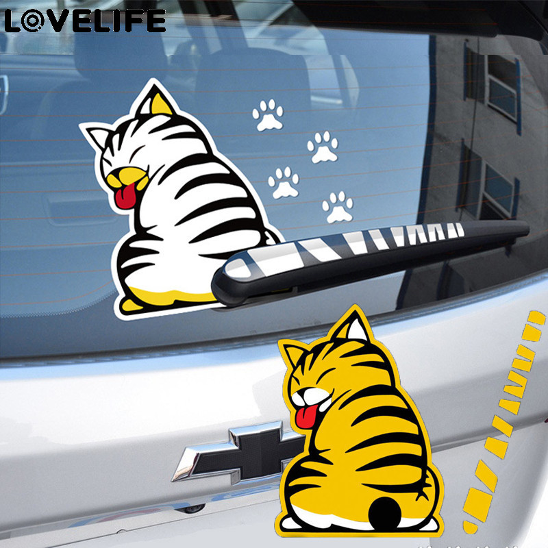 [ Featured ] สติกเกอร์สะท้อนแสง ลายอุ้งเท้าแมวน่ารัก กันน้ํา ความหนืดสูง สําหรับติดตกแต่งหน้าต่างรถยนต์