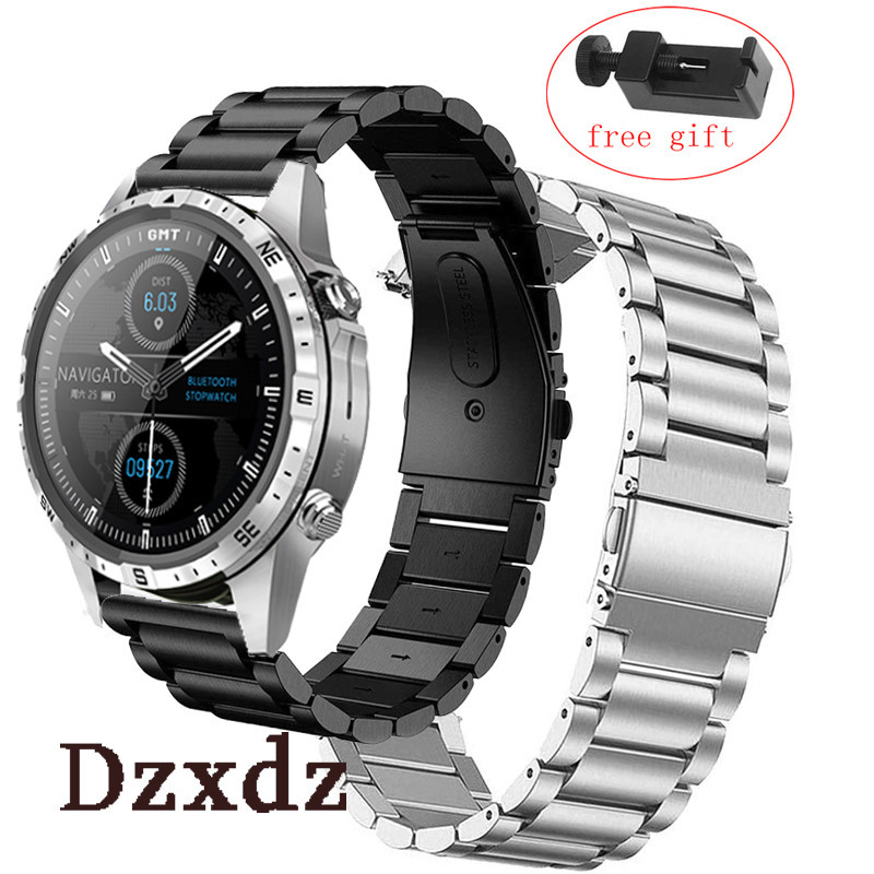 สายสแตนเลสโลหะสําหรับ Aolon GT5 Pro สมาร์ทวอทช์สายรัดข้อมือสายนาฬิกาอุปกรณ์เสริมสร้อยข้อมือ