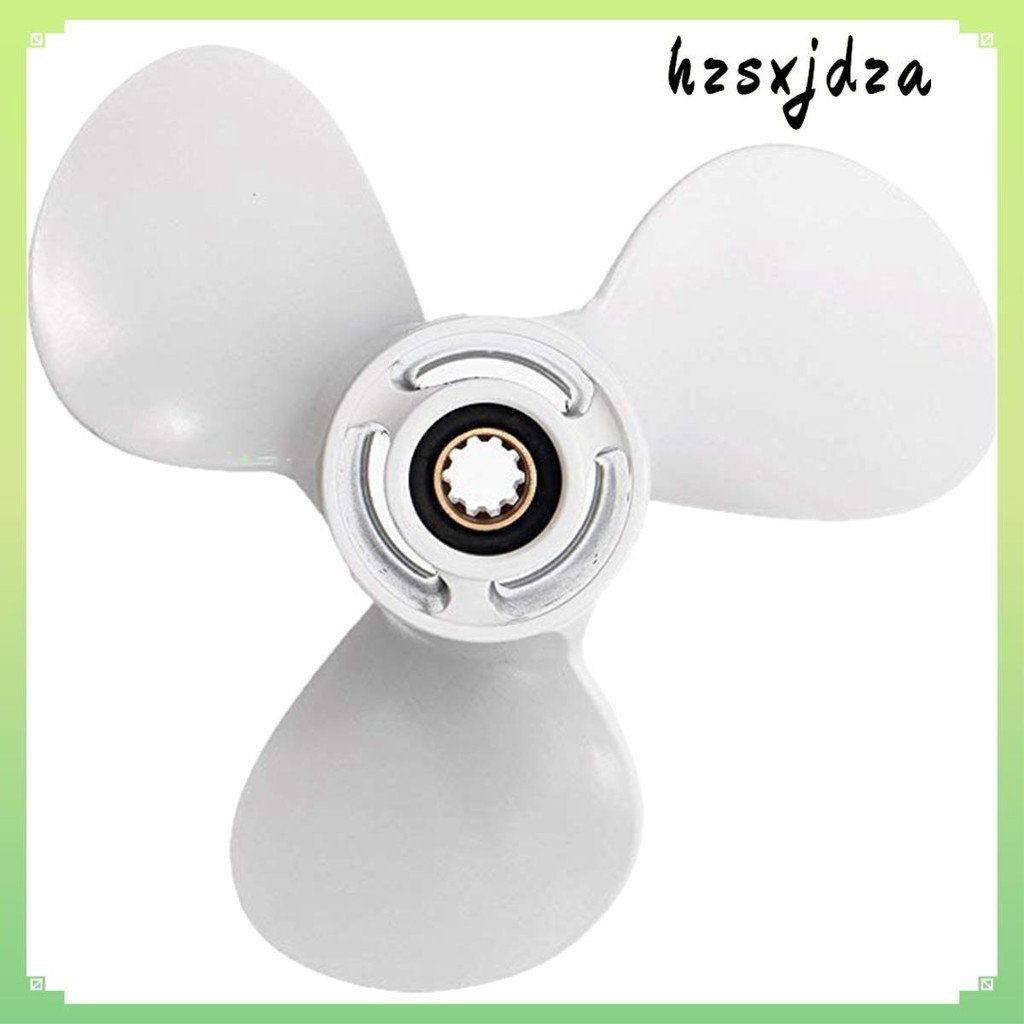 ใบพัดเรือ อะลูมิเนียมอัลลอย 9-7/8 X 12 อุปกรณ์เสริม สําหรับ 20-30HP 664-45954-01-EL 10 ซี่
