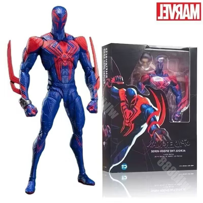 ฟิกเกอร์ SpiderMan S.H.Fiquarts Miguel O'Hara 2099 ของเล่นสําหรับเด็ก