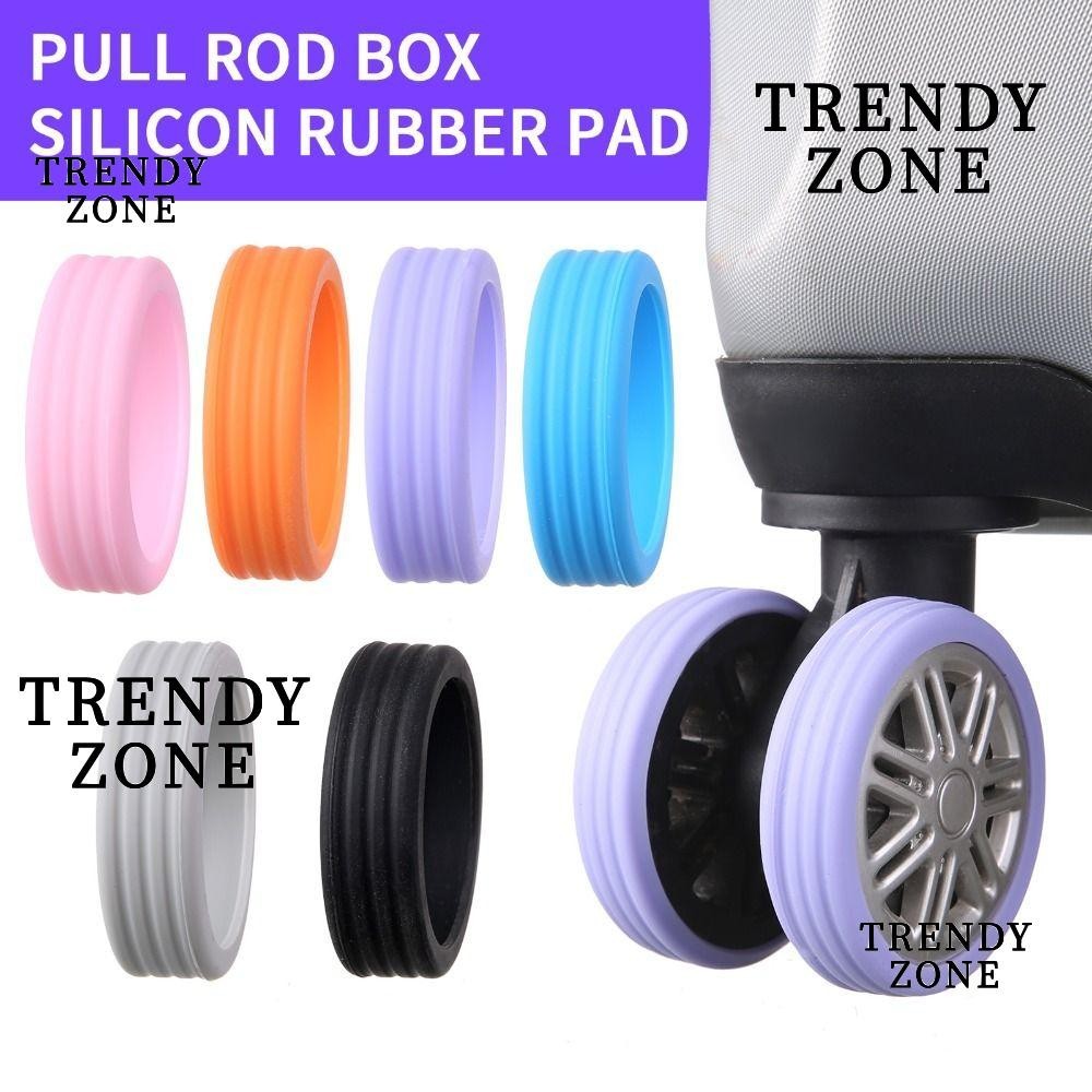 Trendyzone อะไหล่ป้องกันล้อกระเป๋าเดินทาง ลดเสียงรบกวน 4 8 ชิ้น ต่อชุด