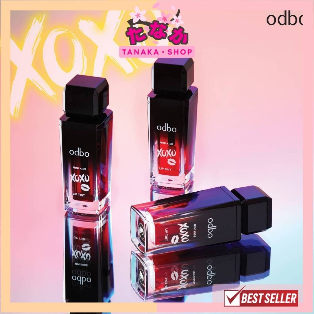 โอดีบีโอ ลิปทิ้น XOXO ทินท์ ติ้นทาปาก 7ml OD563 odbo Mini Kiss XOXO Lip Tint