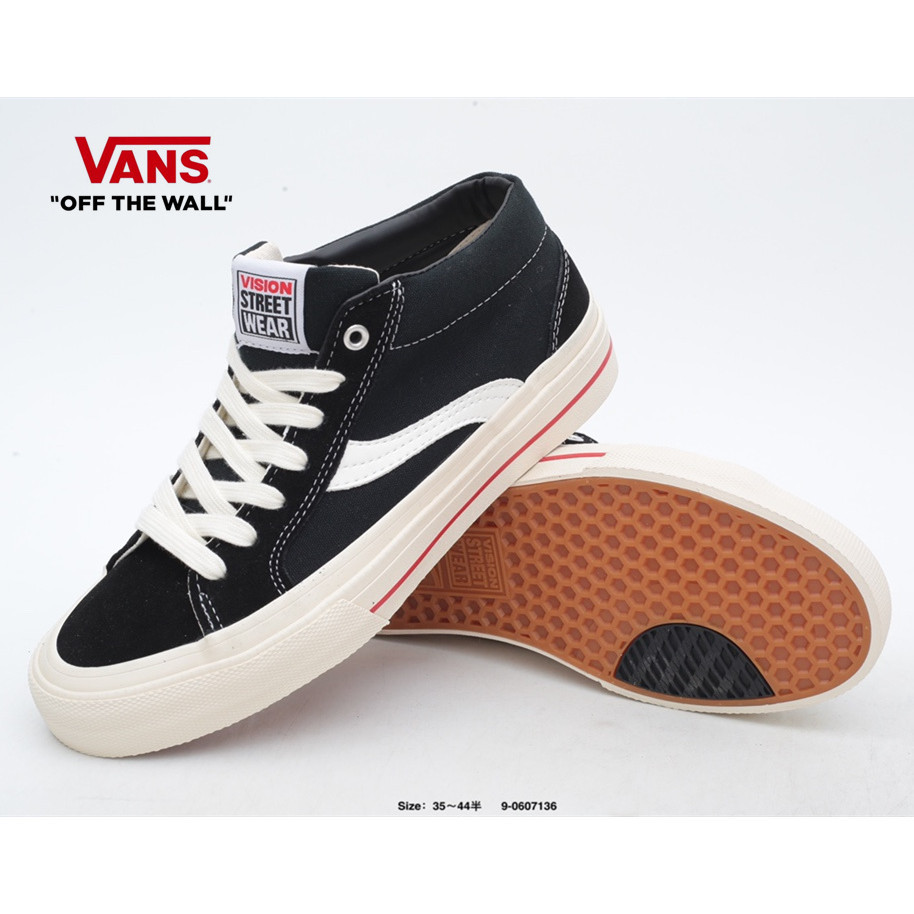 Vans Vision Street Wear X Odd Cirkus Co-Branded รองเท้าผ้าใบลําลองรองเท้าผ้าใบทุกคู่ที่สะดวกสบาย