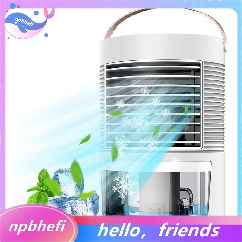 [npbhefi ] Personal Space Air Cooler และ Humidifier, Desktop Air Conditioner Fan, Evaporative Cooler US Plug