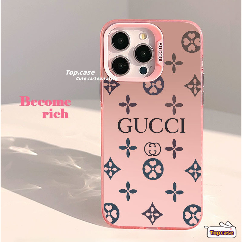 เคสโทรศัพท์มือถือแบบนิ่ม ลายแบรนด์หรู สีเงิน สําหรับ Samsung A15 A25 S24 A05 A03 A04s A12 A13 A23 M12 4G A51 A52 A52s A53 5G
