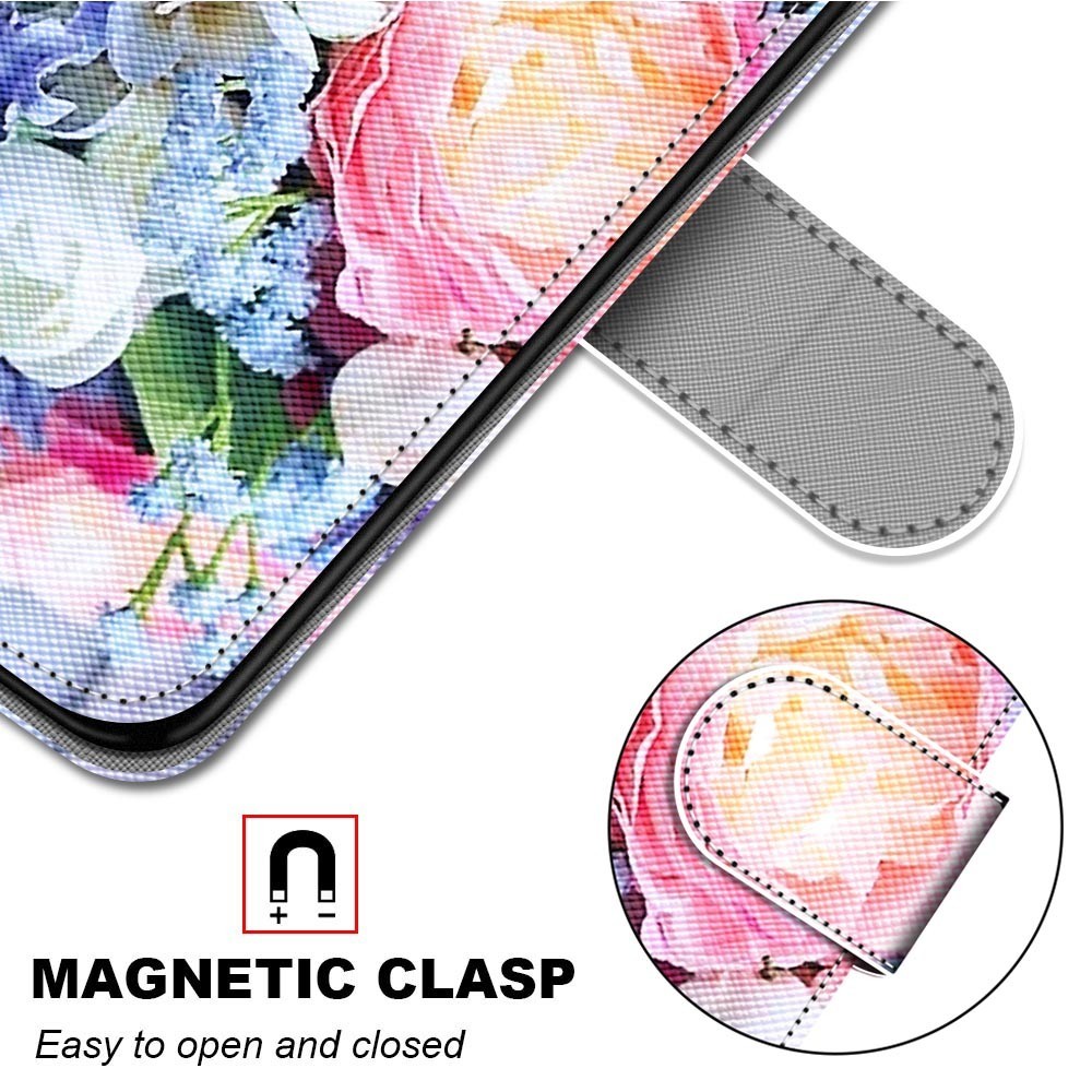 เคสโทรศัพท์มือถือหนัง ฝาพับแม่เหล็ก พร้อมช่องใส่บัตรเครดิต หลากสี สําหรับ OPPO A78 A58 A38 A94 A95 A55 A54 A16 A74 A93 A76 A96 A17 A17K A15
