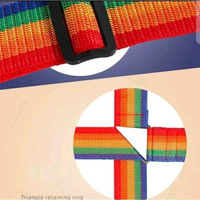 Kosso Travel กระเป๋าเดินทาง สายเข็มขัดพร้อมตัวล็อครหัส IP