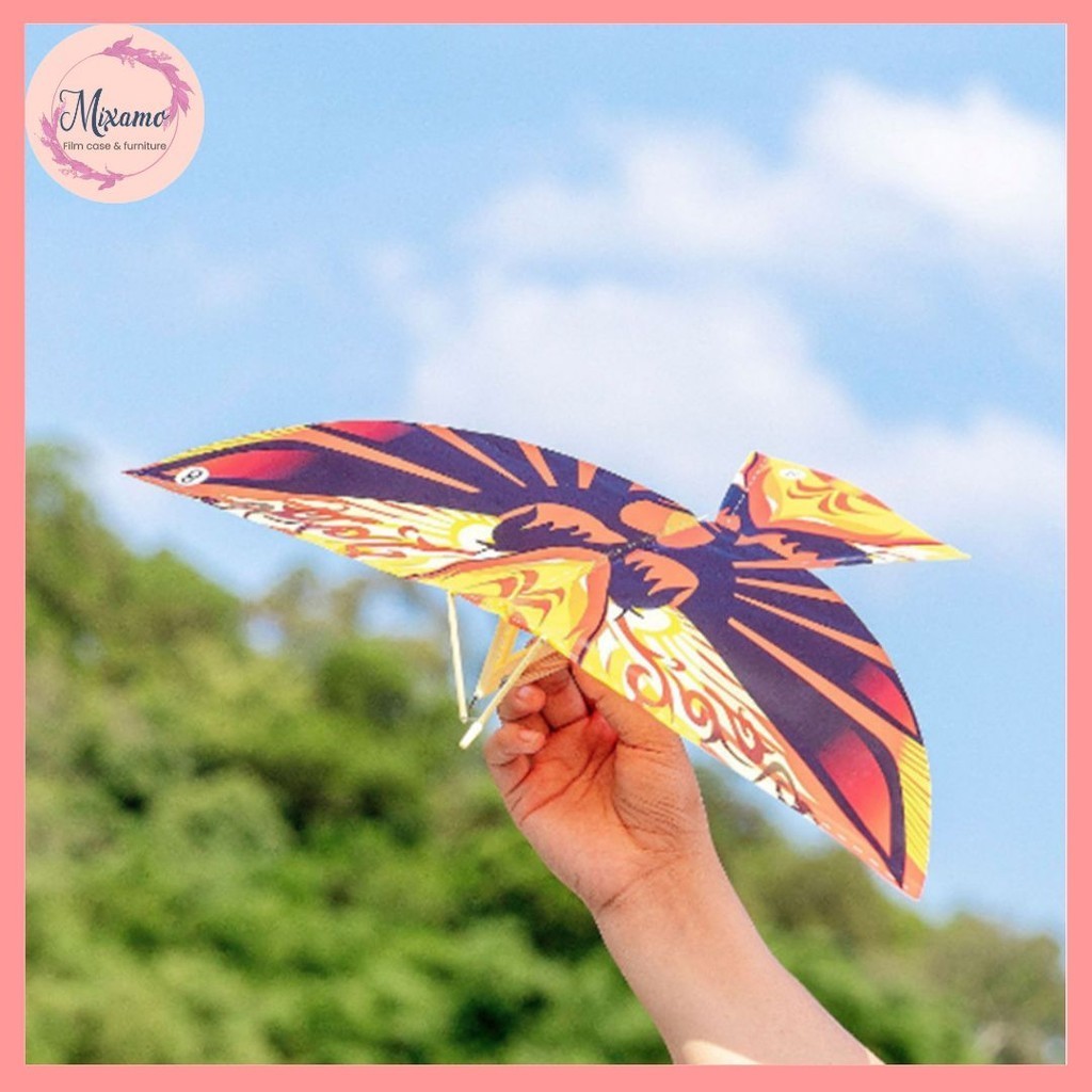 --MXM--ของเล่นนกบิน DIY สร้างสรรค์ ไม่ซ้ําใคร สําหรับเด็ก กิจกรรมกลางแจ้ง #U-0011