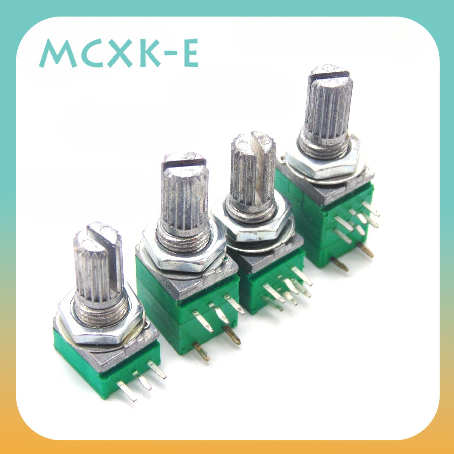 Mcxk-e RV097 โพเทนชิโอมิเตอร์ 3/5/6/8 ขา B5K10K20K50K100K ปรับได้