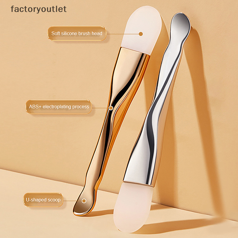 Flth แปรงแต่งหน้า ซิลิโคนนุ่ม มืออาชีพ โคลน ครีม Diy ดูแลผิว รองพื้น เจล เครื่องสําอาง เครื่องมือความงาม แตกต่างกัน