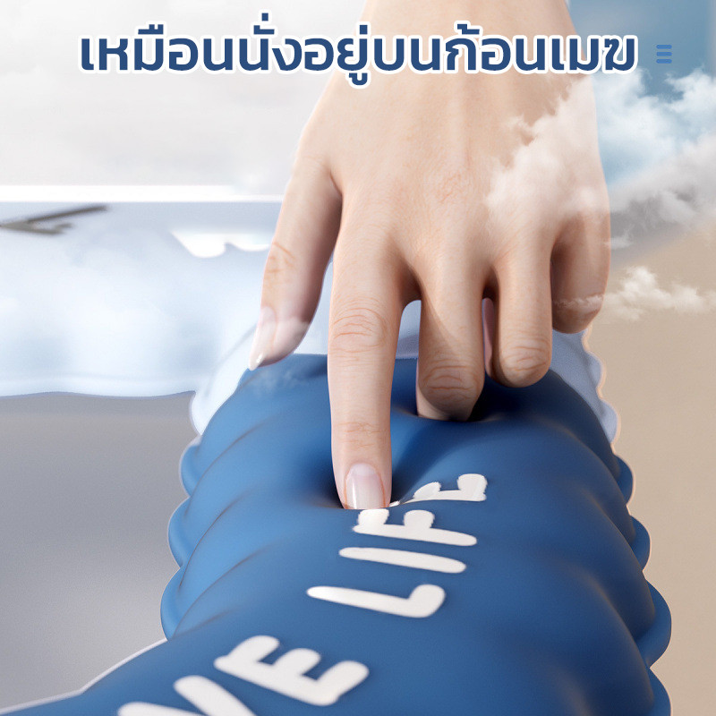 ฝารองนั่งชักโครก เบาะรองนั่งกันน้ำ ล้างทำความสะอาดได้ การ์ตูนน่ารัก EVA หนา ด้วยกลิ่นหอม - รูปที่ 3