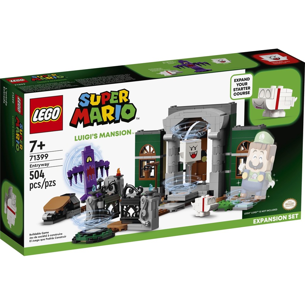 LEGO 71399 Luigi's Mansion Entryway Expansion (Super Mario) [Brick DAD]