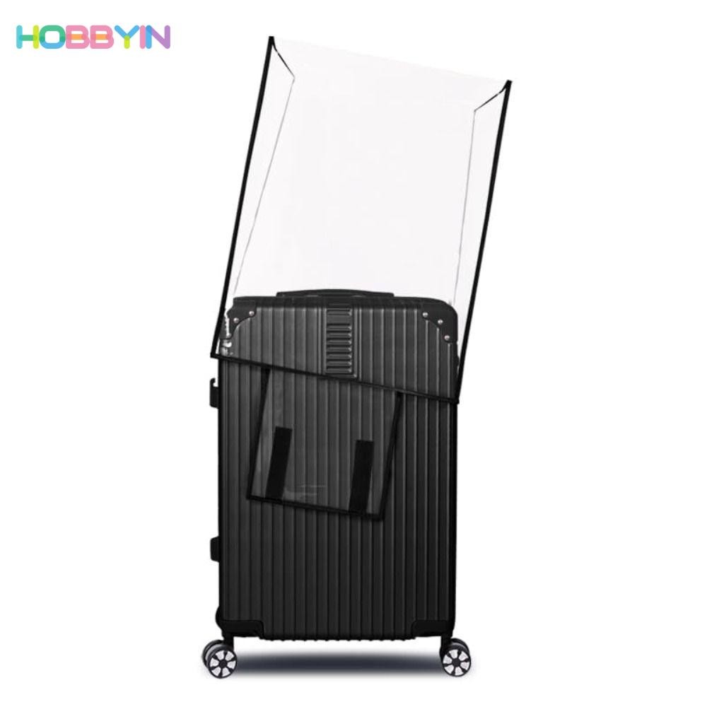 HOBBYIN ผ้าคลุมกระเป๋าเดินทาง PVC แบบใส กันน้ํา กันฝุ่น