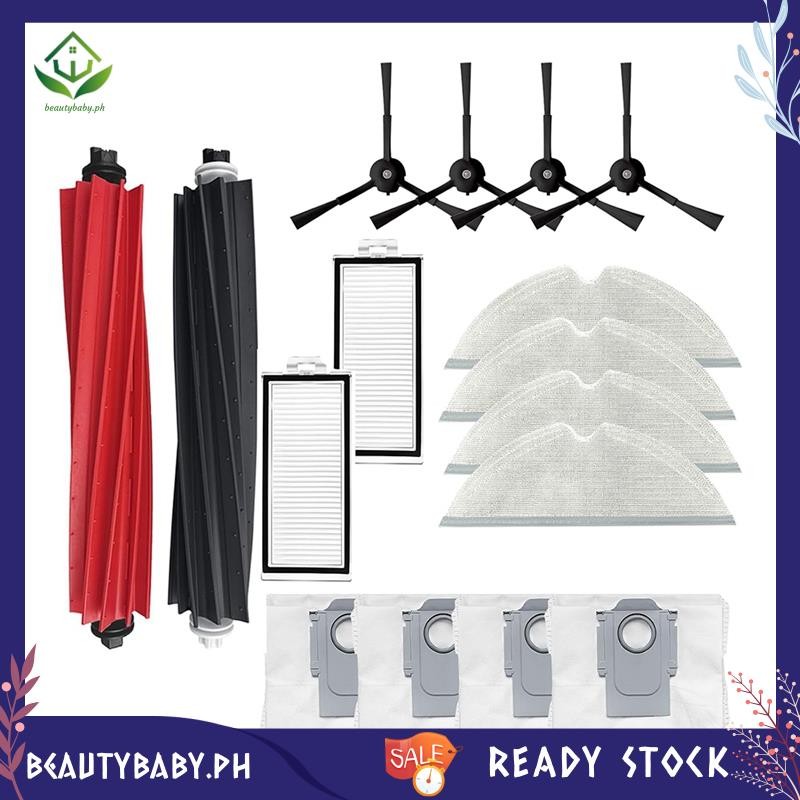 [beautybaby.ph] 16 ชิ้นชุดอุปกรณ์เสริมสําหรับ Roborock Q8 Max +/Q8 Max Plus/Q5 Pro +/Q5 Pro เครื่องด