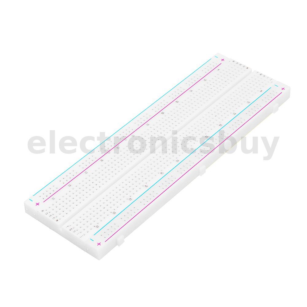 ทดสอบพัฒนา DIY 830 Point Solderless PCB Breadboard สําหรับ MB-102 MB102