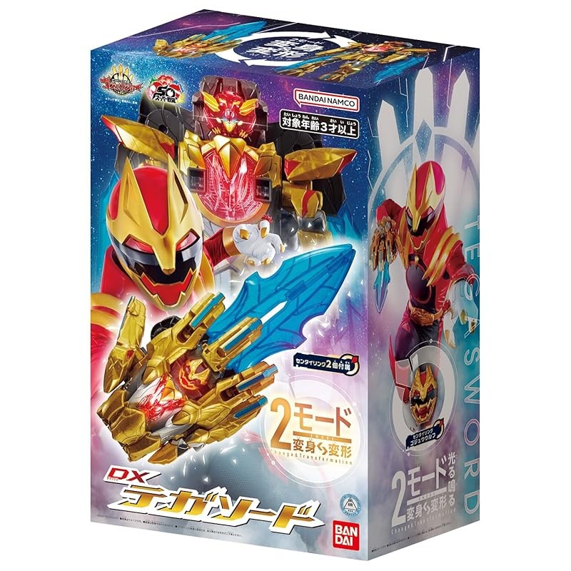 Bandai No.1 Sentai Gozyuger DX Tega ดาบ GozyuWolf Leon Tyranno Eagle Unicorn ญี่ปุ่นอะนิเมะมังงะ
