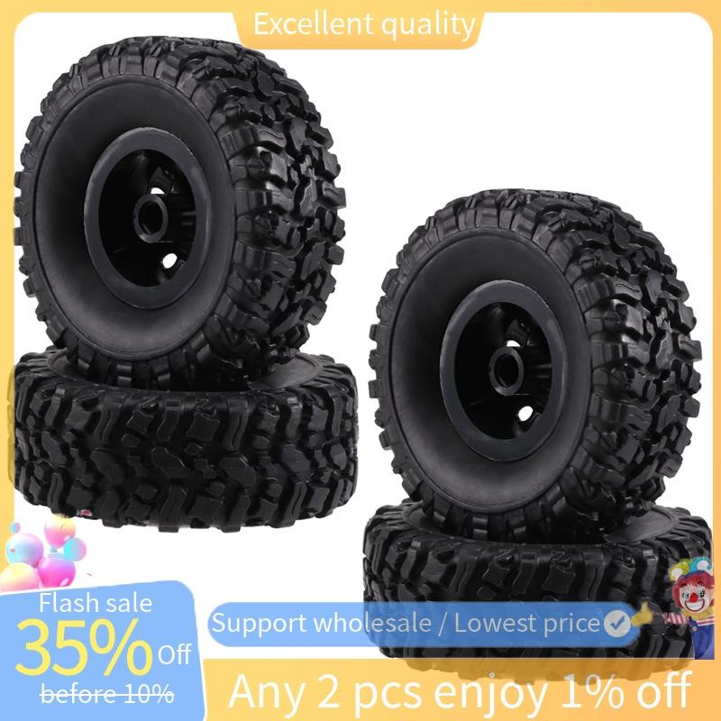 4 ชิ้น 65 มิลลิเมตรยาง Tyres ล้อสําหรับ MN D90 D99S MN-90 MN91 MN98 MN99S C14 C24 C24-1 C34 B14 B24 
