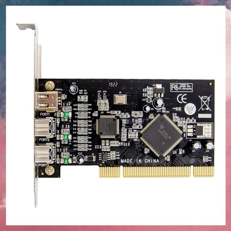Pci 1394A 1394B การ์ดจับภาพวิดีโอสําหรับ FireWire 800 IEEE 1394 อะแดปเตอร์ HD Video Capture Card Con