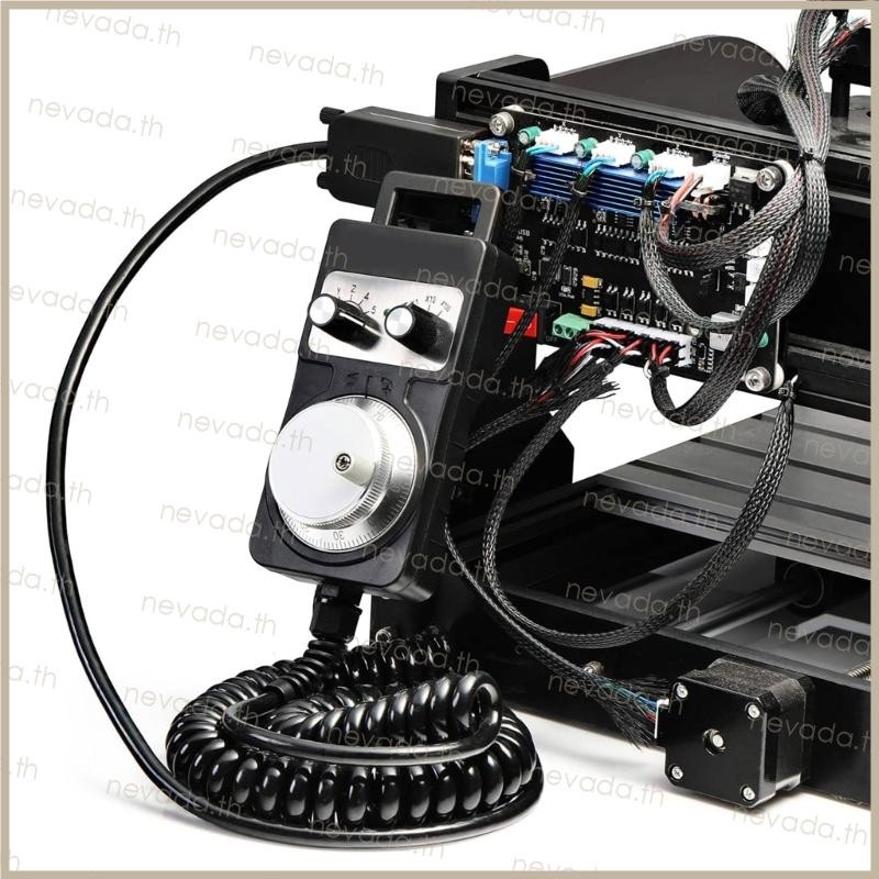 Nev ʚɞ CNC MPG Handwheel Controller สําหรับ Genmitsu 3018-PROVer Mach3 3018-MX3 ล้อมือ