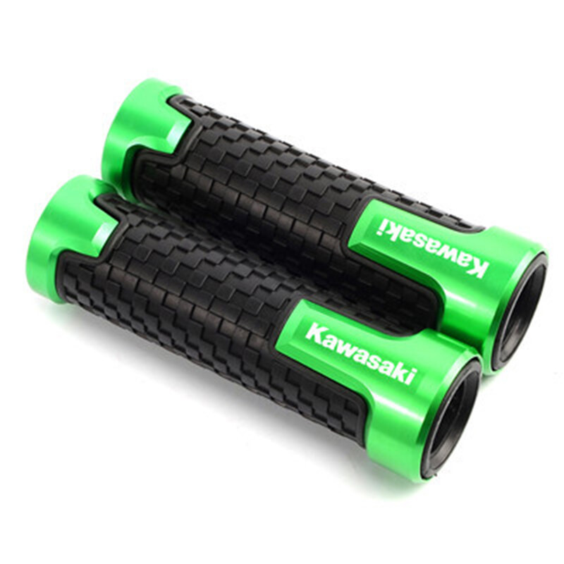 7/8 22MM Universal รถจักรยานยนต์ Handlebar Grips สําหรับ Kawasaki NINJA 400 650 Z300 Z400 Z650 Z800 
