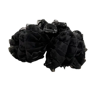 2025 Multi-Layer Bubble Bow Grab Clip เกาหลีเส้นด้ายดอกไม้ผมคว้า