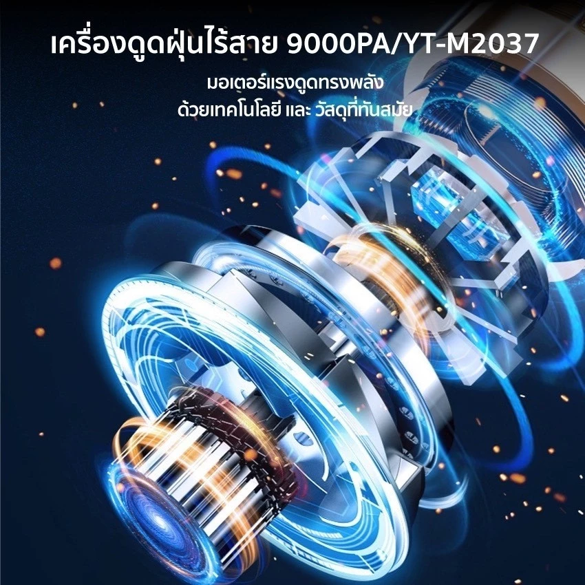 WAT เครื่องดูดฝุ่นไร้สาย ขนาดเล็ก thumbnail 7