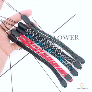 สายเชือกคล้องมือสายคล้องโทรศัพท์มือถือ เชือกสั้น ปรับได้ ดิสก์ U เชือกสำหรับแก้วน้ำ MP3 เชือกสำหรับพัดลม เชือกไนลอนสั้น-