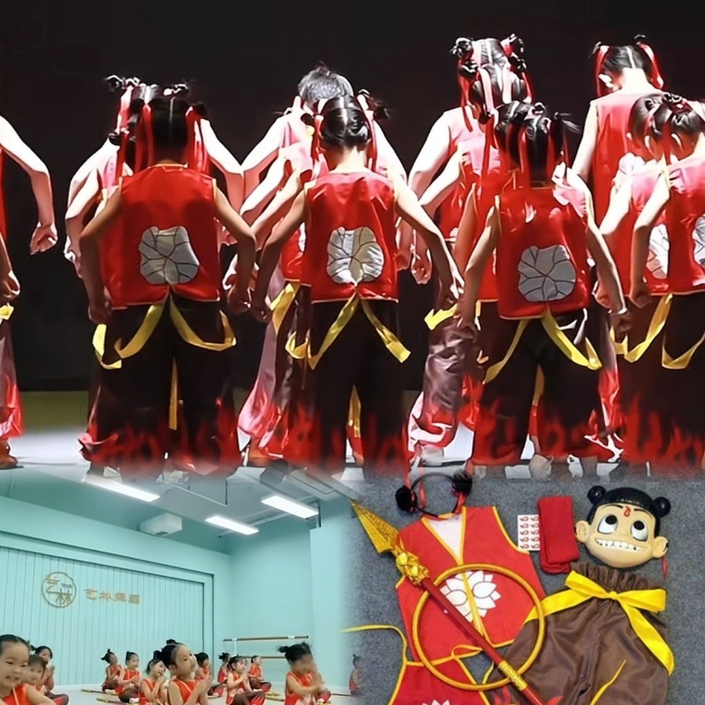 Nezha เสื้อผ้า Nezha Magic Boy Haihai เสื้อผ้าอะนิเมะฮาโลวีน cos ชุดชายหญิง Nezha เครื่องแต่งกาย 2.2