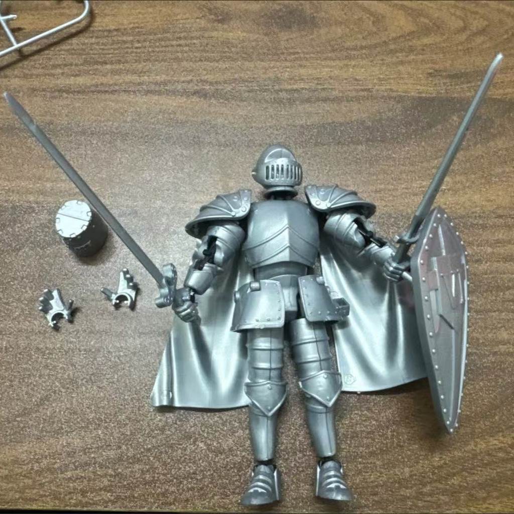 3d พิมพ์ Lucky 13 Action Figure Dummy Magical สาว Angel หญิงนักรบ Skeleton Man vs Knight ประกอบของเล่นเด็กของขวัญ - รูปที่ 5