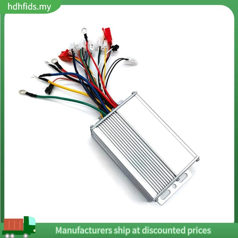 48V 60V 450W Hub Motor Controller 9Mos MAX 25A สําหรับจักรยานไฟฟ้า E-Scooter รถจักรยานยนต์ Bldc มอเต