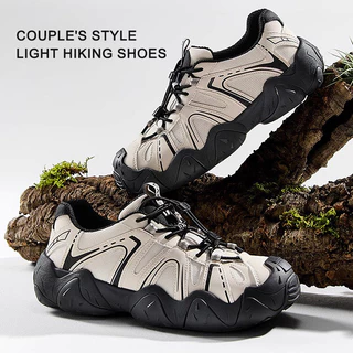 CAMEL SPORTS สไตล์ใหม่ผู้หญิงผู้ชายรองเท้าเดินป่าหัวปิด