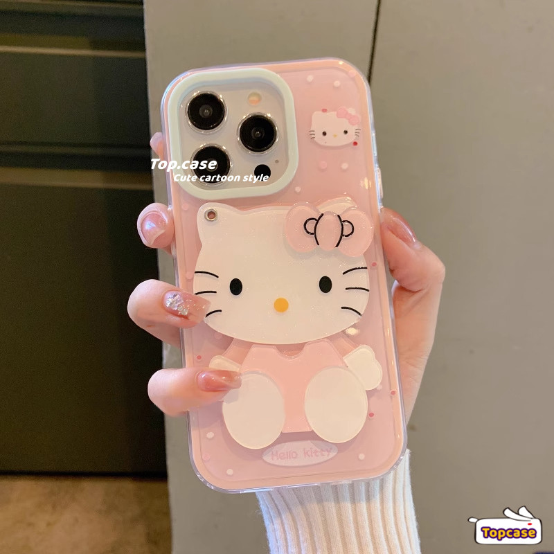 SAMSUNG สําหรับsamsung A16 A06 S25 S24 A35 A25 A15 A05 A05s A04E A54 A14 A34 A04 A04s A23 A53 A13 A03s A12 A22 A50Dการ์ตูนKitty A52 A30 ฝาครอบโทรศัพท์