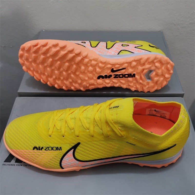 Nike Mercurial Vapor Air Zoom XV Pro TF - White Off Noir Coconut Milk Turf รองเท้าฟุตซอล กีฬา