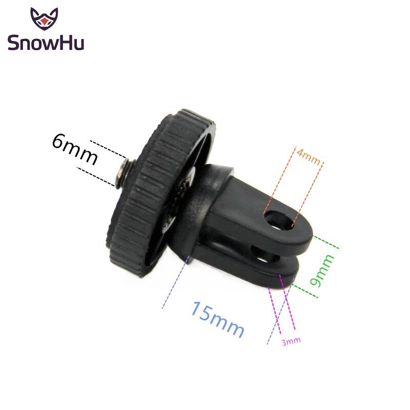 For Mini Tripod Mount adaptor/adapter screw for Gopro hero 11 10 9 8 7 6 For Yi 4K sjcam Camera acce