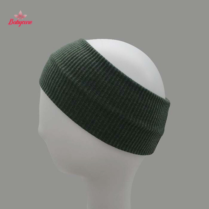 Byce> ใหม่ ยางรัดผม ผ้าถัก ด้านข้างกว้าง สีพื้น เรียบง่าย สากล ล้างหน้า โยคะ กีฬา สันทนาการ ใหม่ สําหรับผู้หญิง