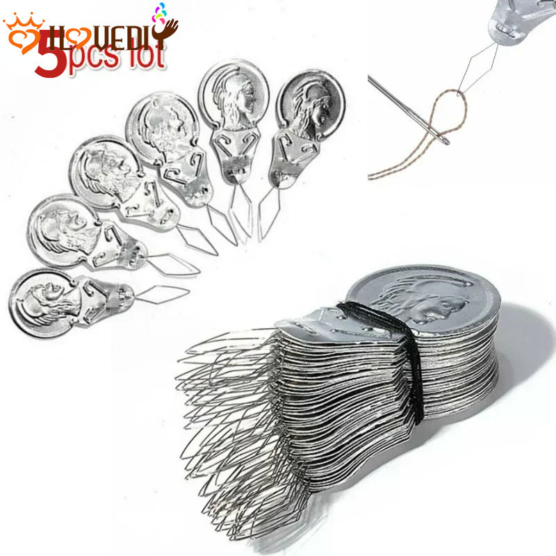 ที่สนเข็มเย็บผ้า สําหรับจักรเย็บผ้า 5 ชิ้น