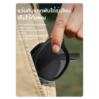 แว่นกันแดด สามารถพับเก็บได้ uv400 เท่ๆ ดำ polarized ผู้หญิงลุคดูแพง ผู้หญิง แว่นตกปลาโพลาไรซ์ แว่นใส่ไปทะเล สายปาร์ตี้